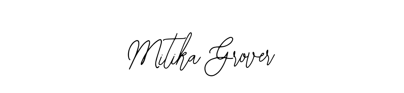 Make a beautiful signature design for name Mitika Grover. With this signature (Bearetta-2O07w) style, you can create a handwritten signature for free. Mitika Grover signature style 12 images and pictures png
