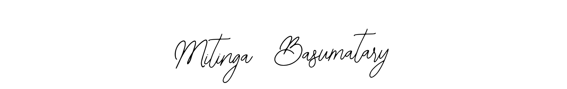 Also we have Mitinga  Basumatary name is the best signature style. Create professional handwritten signature collection using Bearetta-2O07w autograph style. Mitinga  Basumatary signature style 12 images and pictures png