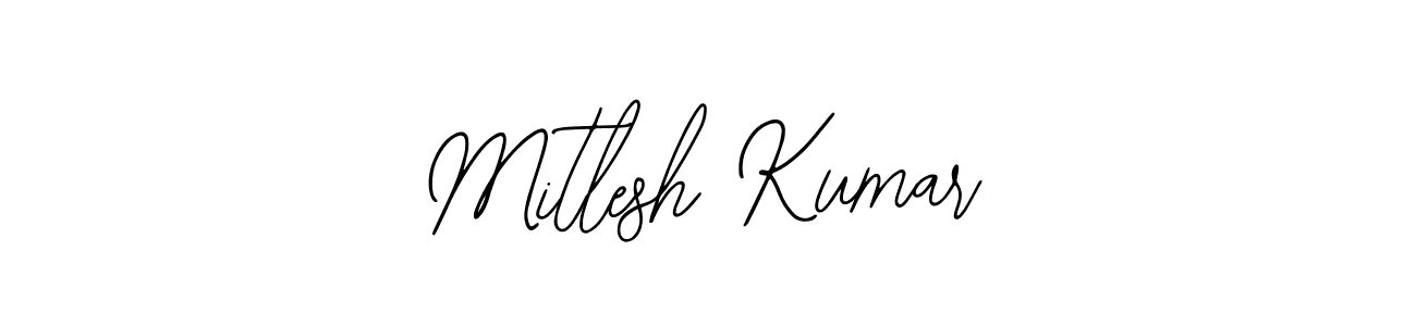 Make a short Mitlesh Kumar signature style. Manage your documents anywhere anytime using Bearetta-2O07w. Create and add eSignatures, submit forms, share and send files easily. Mitlesh Kumar signature style 12 images and pictures png