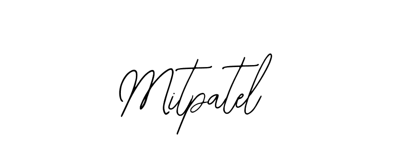 Similarly Bearetta-2O07w is the best handwritten signature design. Signature creator online .You can use it as an online autograph creator for name Mitpatel. Mitpatel signature style 12 images and pictures png