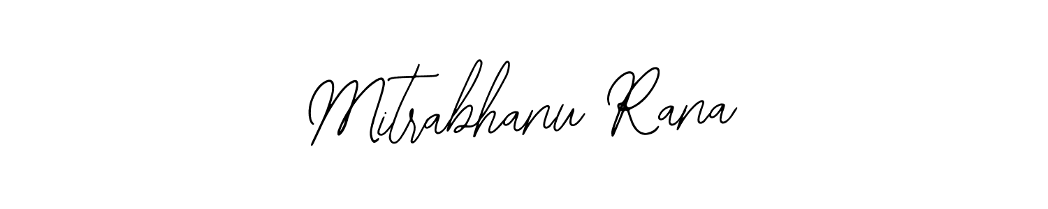 Mitrabhanu Rana stylish signature style. Best Handwritten Sign (Bearetta-2O07w) for my name. Handwritten Signature Collection Ideas for my name Mitrabhanu Rana. Mitrabhanu Rana signature style 12 images and pictures png