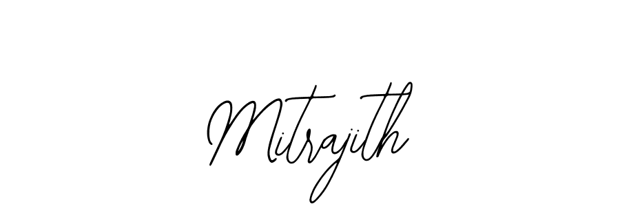 Design your own signature with our free online signature maker. With this signature software, you can create a handwritten (Bearetta-2O07w) signature for name Mitrajith. Mitrajith signature style 12 images and pictures png