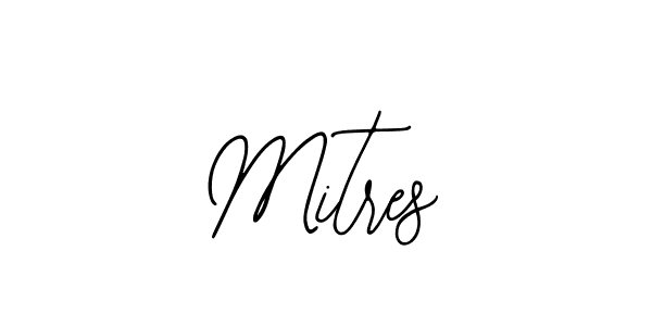 The best way (Bearetta-2O07w) to make a short signature is to pick only two or three words in your name. The name Mitres include a total of six letters. For converting this name. Mitres signature style 12 images and pictures png