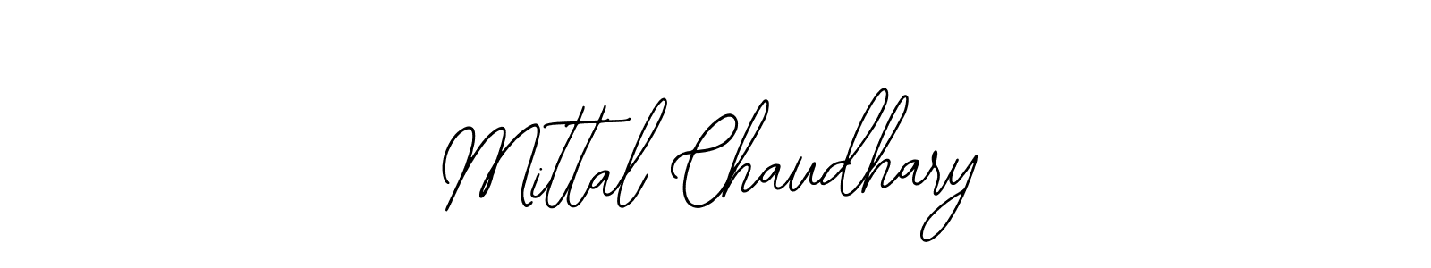 Make a beautiful signature design for name Mittal Chaudhary. With this signature (Bearetta-2O07w) style, you can create a handwritten signature for free. Mittal Chaudhary signature style 12 images and pictures png
