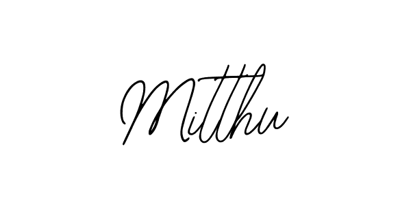 You should practise on your own different ways (Bearetta-2O07w) to write your name (Mitthu) in signature. don't let someone else do it for you. Mitthu signature style 12 images and pictures png