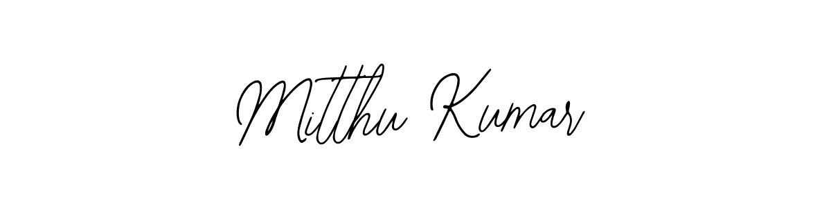 Design your own signature with our free online signature maker. With this signature software, you can create a handwritten (Bearetta-2O07w) signature for name Mitthu Kumar. Mitthu Kumar signature style 12 images and pictures png