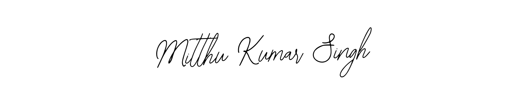 Similarly Bearetta-2O07w is the best handwritten signature design. Signature creator online .You can use it as an online autograph creator for name Mitthu Kumar Singh. Mitthu Kumar Singh signature style 12 images and pictures png
