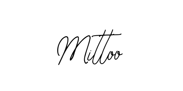 Use a signature maker to create a handwritten signature online. With this signature software, you can design (Bearetta-2O07w) your own signature for name Mittoo. Mittoo signature style 12 images and pictures png