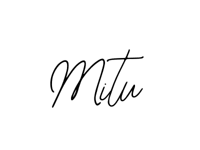 How to make Mitu signature? Bearetta-2O07w is a professional autograph style. Create handwritten signature for Mitu name. Mitu signature style 12 images and pictures png