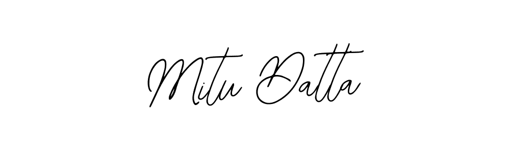 Also we have Mitu Datta name is the best signature style. Create professional handwritten signature collection using Bearetta-2O07w autograph style. Mitu Datta signature style 12 images and pictures png