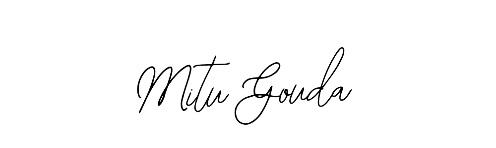 This is the best signature style for the Mitu Gouda name. Also you like these signature font (Bearetta-2O07w). Mix name signature. Mitu Gouda signature style 12 images and pictures png