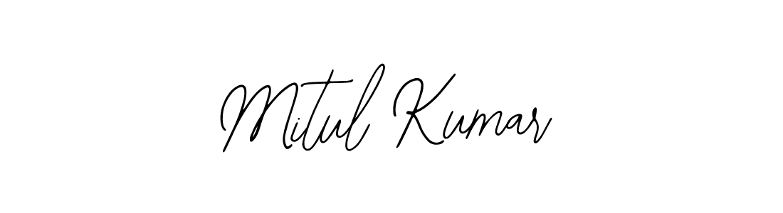 How to make Mitul Kumar signature? Bearetta-2O07w is a professional autograph style. Create handwritten signature for Mitul Kumar name. Mitul Kumar signature style 12 images and pictures png