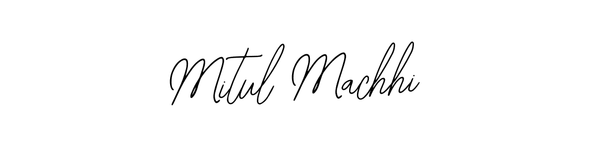 Make a beautiful signature design for name Mitul Machhi. Use this online signature maker to create a handwritten signature for free. Mitul Machhi signature style 12 images and pictures png