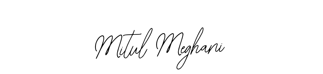 How to Draw Mitul Meghani signature style? Bearetta-2O07w is a latest design signature styles for name Mitul Meghani. Mitul Meghani signature style 12 images and pictures png