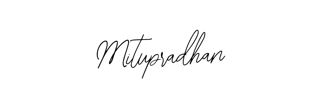 Use a signature maker to create a handwritten signature online. With this signature software, you can design (Bearetta-2O07w) your own signature for name Mitupradhan. Mitupradhan signature style 12 images and pictures png