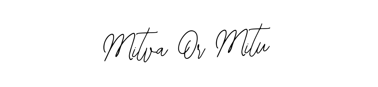 Bearetta-2O07w is a professional signature style that is perfect for those who want to add a touch of class to their signature. It is also a great choice for those who want to make their signature more unique. Get Mitva Or Mitu name to fancy signature for free. Mitva Or Mitu signature style 12 images and pictures png