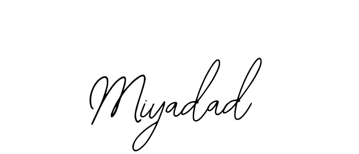 Miyadad stylish signature style. Best Handwritten Sign (Bearetta-2O07w) for my name. Handwritten Signature Collection Ideas for my name Miyadad. Miyadad signature style 12 images and pictures png