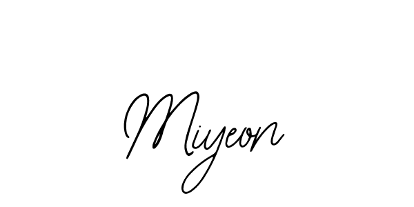 Miyeon stylish signature style. Best Handwritten Sign (Bearetta-2O07w) for my name. Handwritten Signature Collection Ideas for my name Miyeon. Miyeon signature style 12 images and pictures png