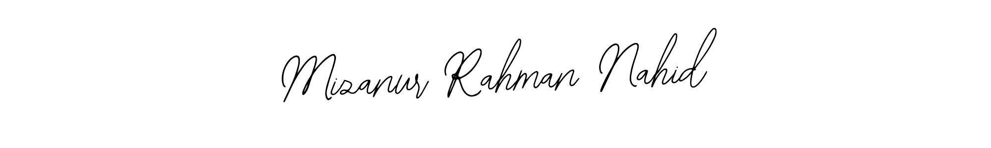 It looks lik you need a new signature style for name Mizanur Rahman Nahid. Design unique handwritten (Bearetta-2O07w) signature with our free signature maker in just a few clicks. Mizanur Rahman Nahid signature style 12 images and pictures png