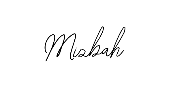 How to make Mizbah name signature. Use Bearetta-2O07w style for creating short signs online. This is the latest handwritten sign. Mizbah signature style 12 images and pictures png