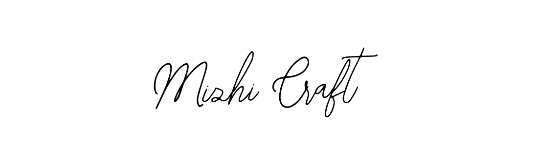 Design your own signature with our free online signature maker. With this signature software, you can create a handwritten (Bearetta-2O07w) signature for name Mizhi Craft. Mizhi Craft signature style 12 images and pictures png