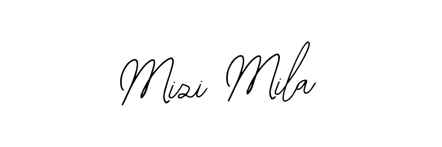 Make a beautiful signature design for name Mizi Mila. With this signature (Bearetta-2O07w) style, you can create a handwritten signature for free. Mizi Mila signature style 12 images and pictures png