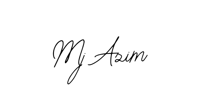 Once you've used our free online signature maker to create your best signature Bearetta-2O07w style, it's time to enjoy all of the benefits that Mj Azim name signing documents. Mj Azim signature style 12 images and pictures png