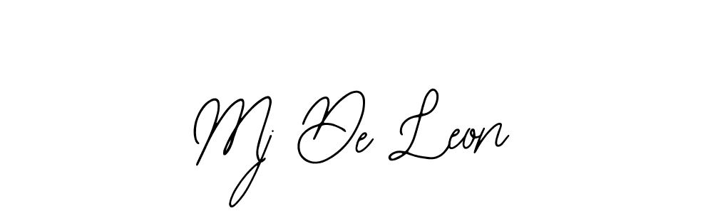 How to make Mj De Leon signature? Bearetta-2O07w is a professional autograph style. Create handwritten signature for Mj De Leon name. Mj De Leon signature style 12 images and pictures png