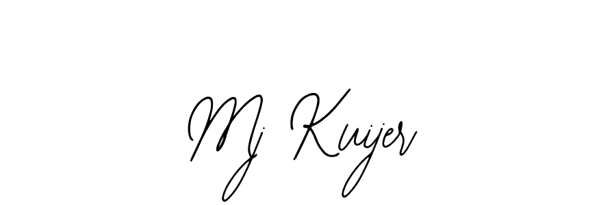 Similarly Bearetta-2O07w is the best handwritten signature design. Signature creator online .You can use it as an online autograph creator for name Mj Kuijer. Mj Kuijer signature style 12 images and pictures png