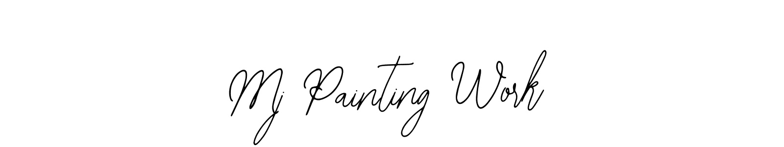 Make a beautiful signature design for name Mj Painting Work. Use this online signature maker to create a handwritten signature for free. Mj Painting Work signature style 12 images and pictures png