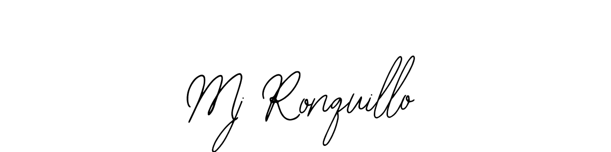 Also You can easily find your signature by using the search form. We will create Mj Ronquillo name handwritten signature images for you free of cost using Bearetta-2O07w sign style. Mj Ronquillo signature style 12 images and pictures png