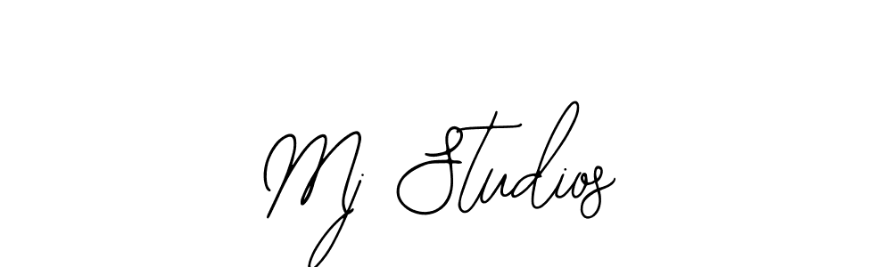 Make a beautiful signature design for name Mj Studios. With this signature (Bearetta-2O07w) style, you can create a handwritten signature for free. Mj Studios signature style 12 images and pictures png