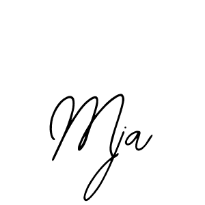 How to make Mja name signature. Use Bearetta-2O07w style for creating short signs online. This is the latest handwritten sign. Mja signature style 12 images and pictures png