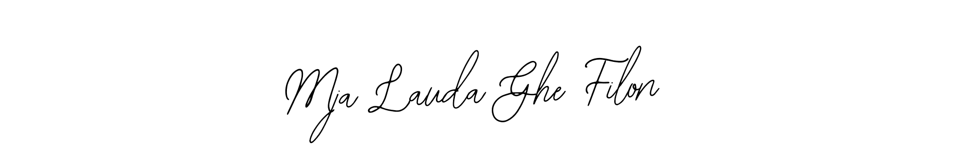 You can use this online signature creator to create a handwritten signature for the name Mja Lauda Ghe Filon ;). This is the best online autograph maker. Mja Lauda Ghe Filon ;) signature style 12 images and pictures png