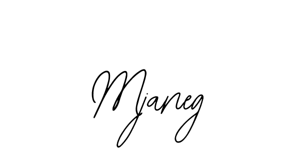 Design your own signature with our free online signature maker. With this signature software, you can create a handwritten (Bearetta-2O07w) signature for name Mjaneg. Mjaneg signature style 12 images and pictures png