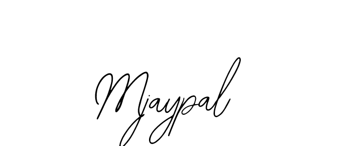 How to make Mjaypal name signature. Use Bearetta-2O07w style for creating short signs online. This is the latest handwritten sign. Mjaypal signature style 12 images and pictures png