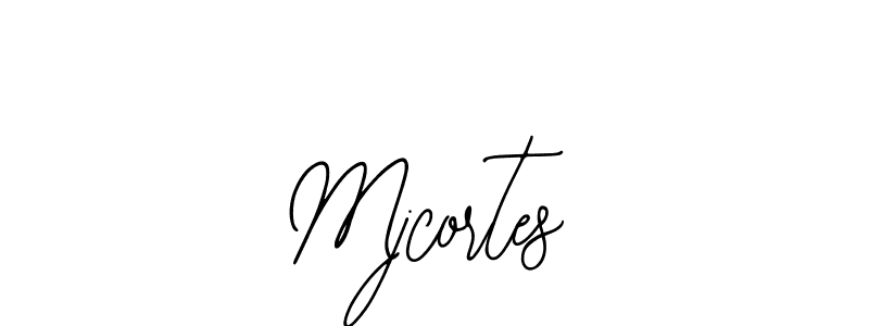 You should practise on your own different ways (Bearetta-2O07w) to write your name (Mjcortes) in signature. don't let someone else do it for you. Mjcortes signature style 12 images and pictures png
