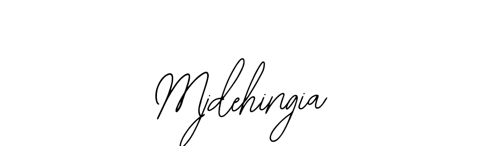 It looks lik you need a new signature style for name Mjdehingia. Design unique handwritten (Bearetta-2O07w) signature with our free signature maker in just a few clicks. Mjdehingia signature style 12 images and pictures png