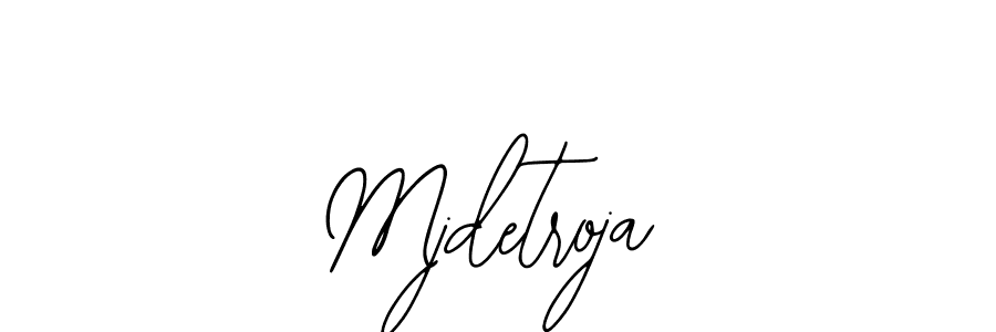 Create a beautiful signature design for name Mjdetroja. With this signature (Bearetta-2O07w) fonts, you can make a handwritten signature for free. Mjdetroja signature style 12 images and pictures png