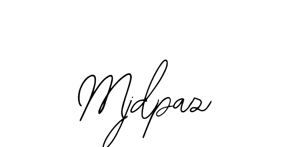 How to make Mjdpaz signature? Bearetta-2O07w is a professional autograph style. Create handwritten signature for Mjdpaz name. Mjdpaz signature style 12 images and pictures png
