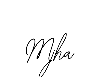 The best way (Bearetta-2O07w) to make a short signature is to pick only two or three words in your name. The name Mjha include a total of six letters. For converting this name. Mjha signature style 12 images and pictures png