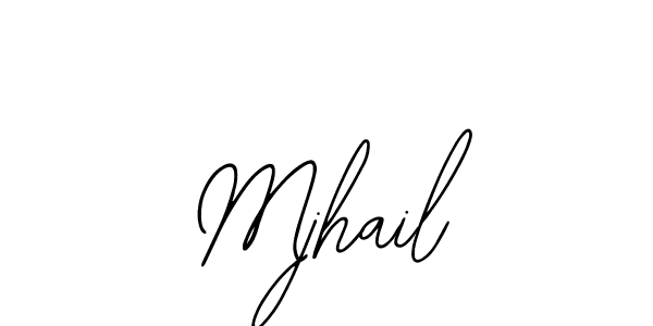 How to Draw Mjhail signature style? Bearetta-2O07w is a latest design signature styles for name Mjhail. Mjhail signature style 12 images and pictures png