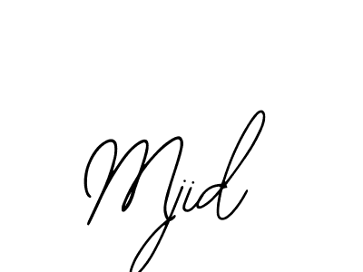 Make a beautiful signature design for name Mjid. With this signature (Bearetta-2O07w) style, you can create a handwritten signature for free. Mjid signature style 12 images and pictures png