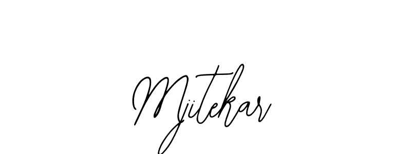 Mjitekar stylish signature style. Best Handwritten Sign (Bearetta-2O07w) for my name. Handwritten Signature Collection Ideas for my name Mjitekar. Mjitekar signature style 12 images and pictures png