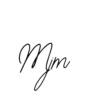 Design your own signature with our free online signature maker. With this signature software, you can create a handwritten (Bearetta-2O07w) signature for name Mjm. Mjm signature style 12 images and pictures png