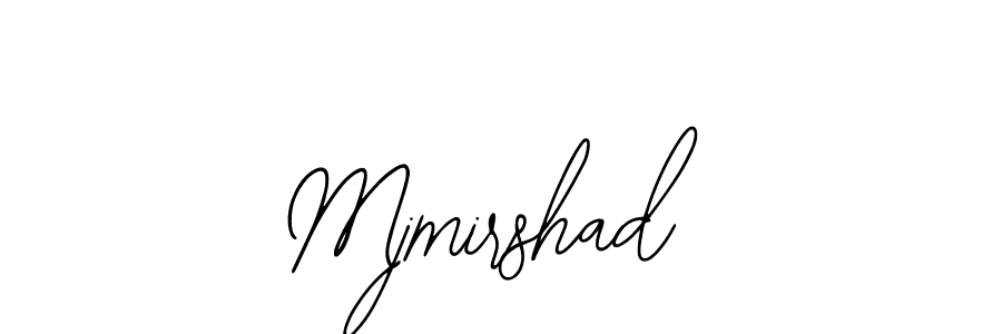 How to Draw Mjmirshad signature style? Bearetta-2O07w is a latest design signature styles for name Mjmirshad. Mjmirshad signature style 12 images and pictures png