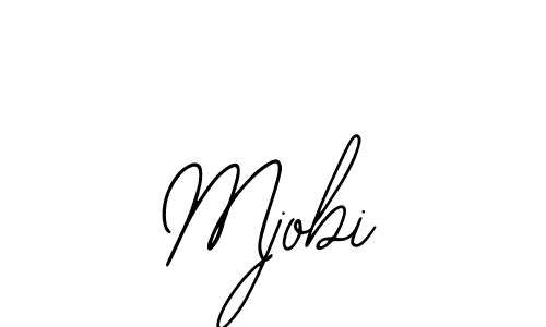 Create a beautiful signature design for name Mjobi. With this signature (Bearetta-2O07w) fonts, you can make a handwritten signature for free. Mjobi signature style 12 images and pictures png