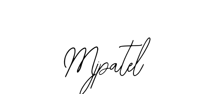 Create a beautiful signature design for name Mjpatel. With this signature (Bearetta-2O07w) fonts, you can make a handwritten signature for free. Mjpatel signature style 12 images and pictures png