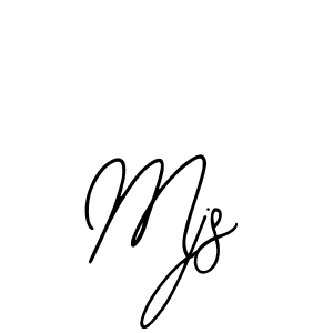 How to make Mjs signature? Bearetta-2O07w is a professional autograph style. Create handwritten signature for Mjs name. Mjs signature style 12 images and pictures png