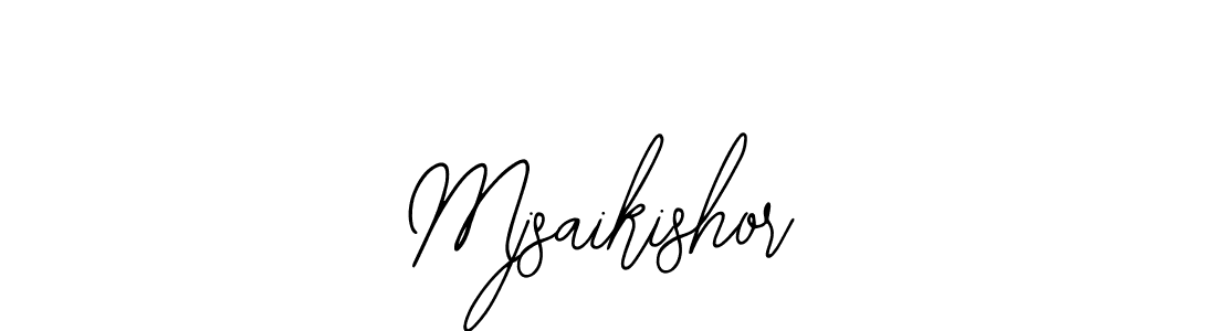 You should practise on your own different ways (Bearetta-2O07w) to write your name (Mjsaikishor) in signature. don't let someone else do it for you. Mjsaikishor signature style 12 images and pictures png